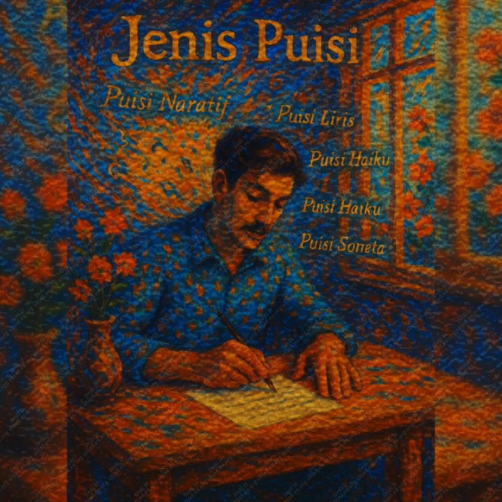 Puisi Naratif, Puisi Liris, Puisi Epik, Puisi Haiku, Puisi Soneta